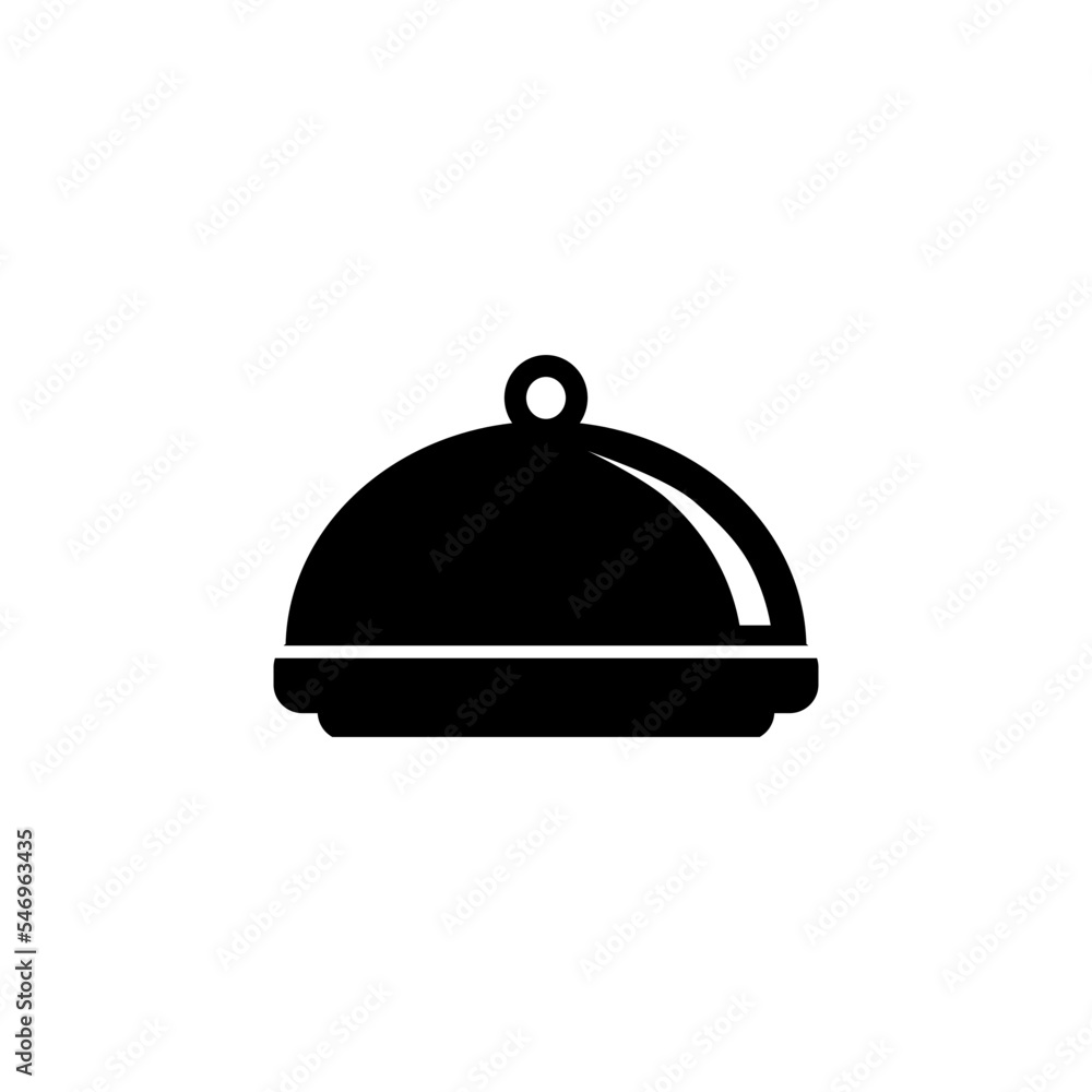 Tray icon vector logo design template Tray icon vector logo design template