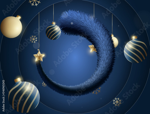 Plantilla, Fondo Navidad, Año Nuevo. Festividad Decembrinas, Diseño invernal