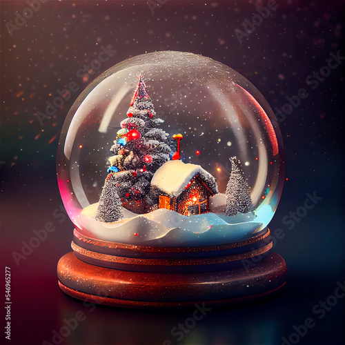 xmas snowglobe