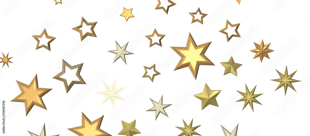 Holiday golden decoration, glitter frame isolated Holiday golden decoration, glitter frame isolated