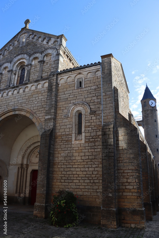 church of Buxy in Burgundy 