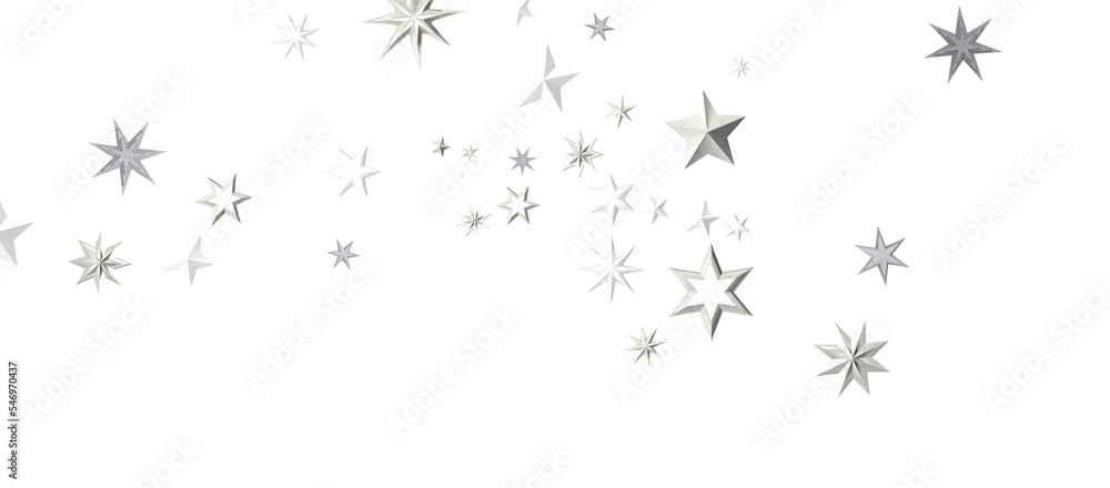 Snowflakes and bokeh lights on the blue Merry Christmas background. 3D render Snowflakes and bokeh lights on the blue Merry Christmas background. 3D render