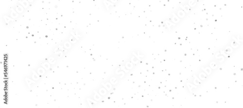 Christmas Card - Snowflakes Of Paper In Frame  png