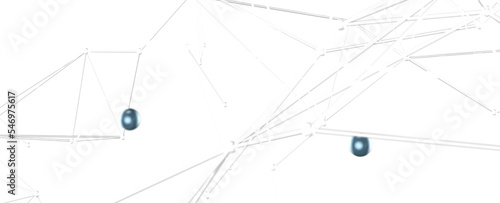 technology with polygonal s...