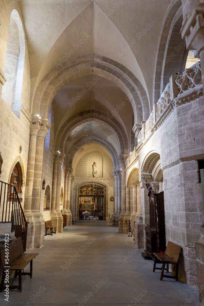 interior de la Santa Iglesia Catedral del Salvador de Zamora, España