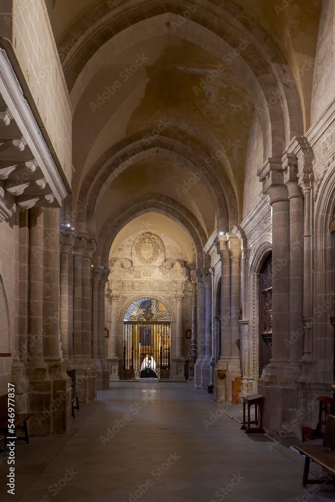 interior de la Santa Iglesia Catedral del Salvador de Zamora, España