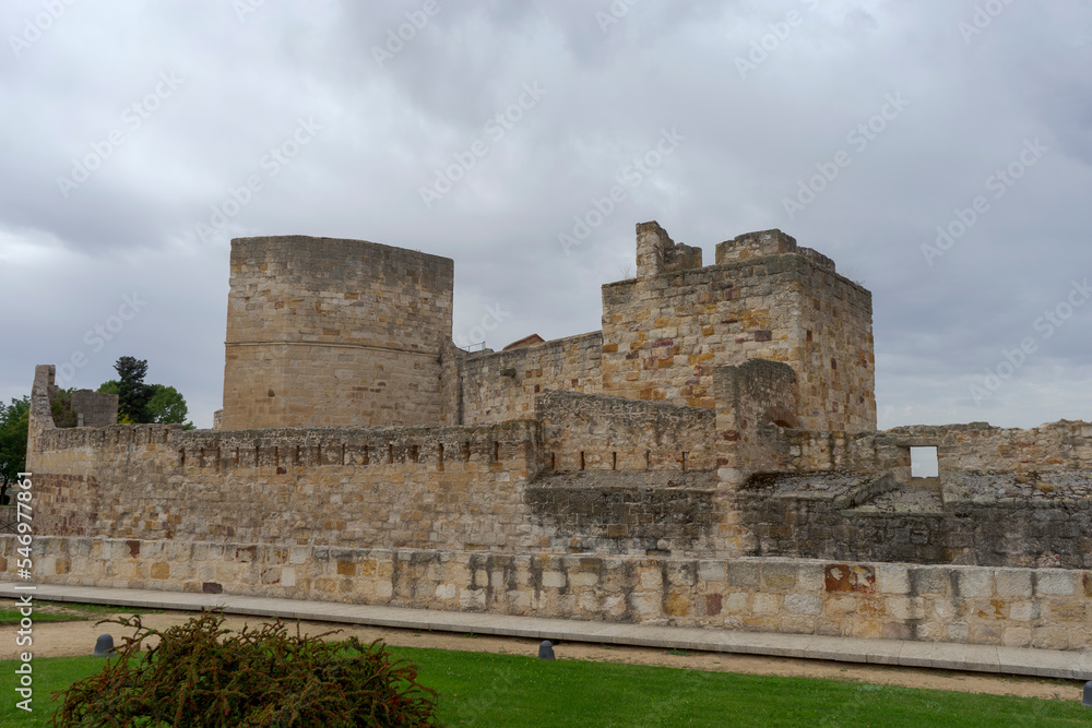 vistas del castillo de Zamora, España