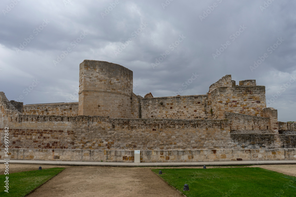 vistas del castillo de Zamora, España