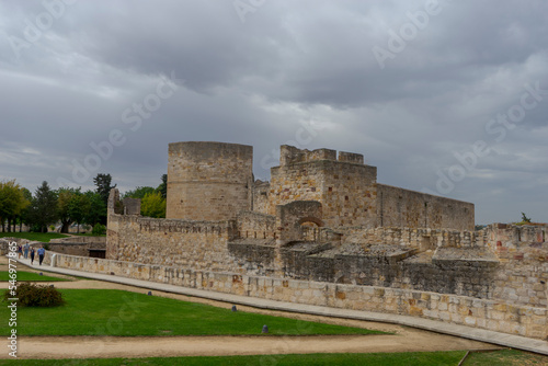 vistas del castillo de Zamora, España