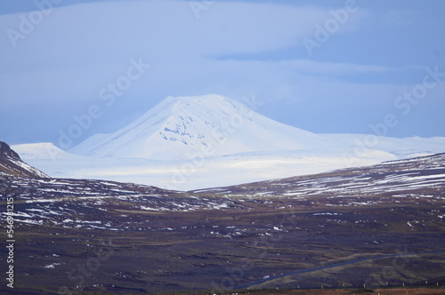 Northern Iceland - view near road 1 and road 85 junction
