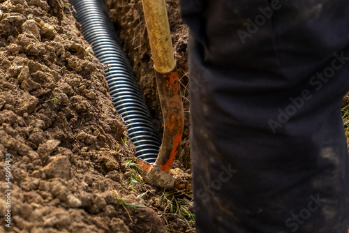 Obraz na płótnie Drainage & Plumbing w salonie