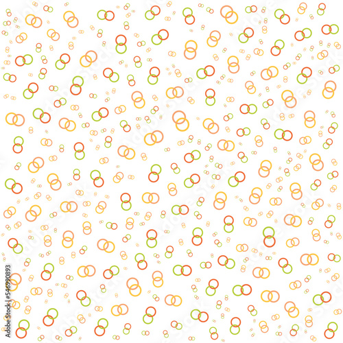 Colorful Circle Pattern Illustrations art shirt design