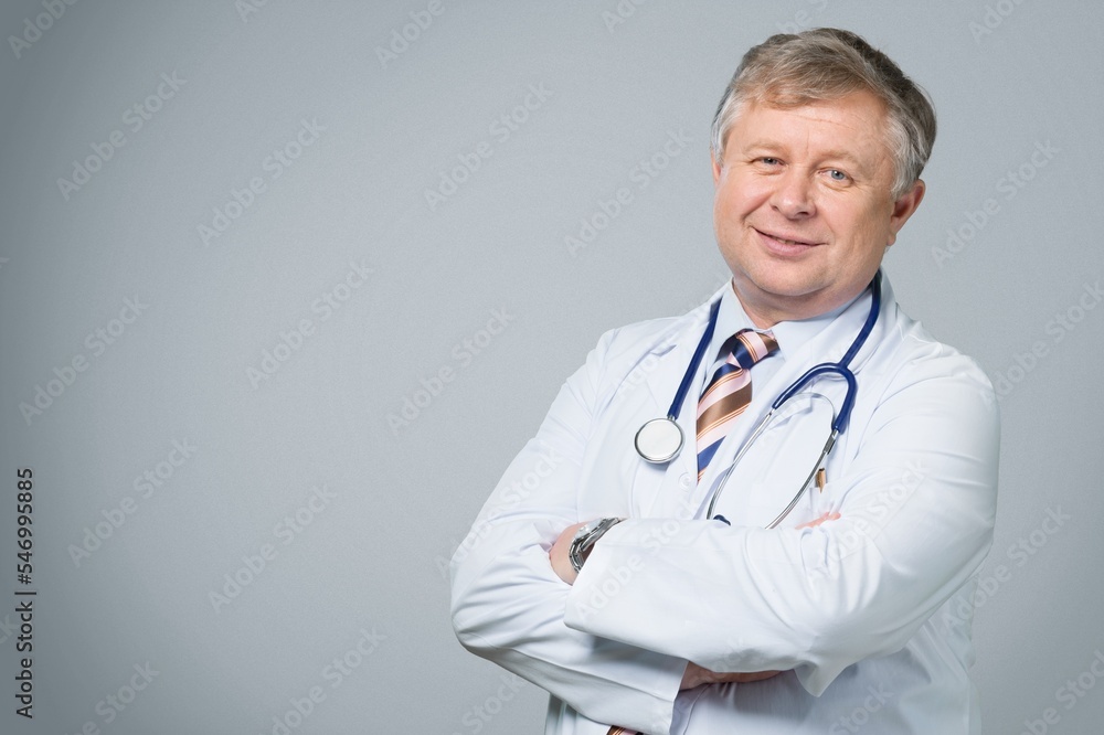 Nurse or doctor posing in medical hospital Nurse or doctor posing in medical hospital