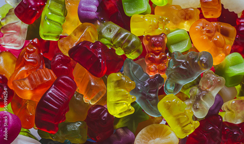 colorful jelly candies wallpaper