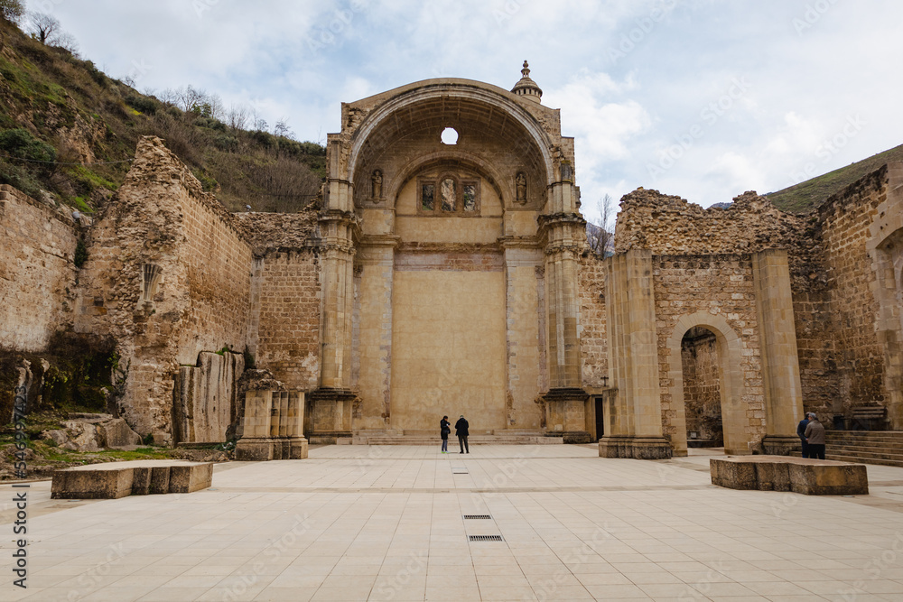 Obraz premium Ruins of Santa Maria Church, Cazorla