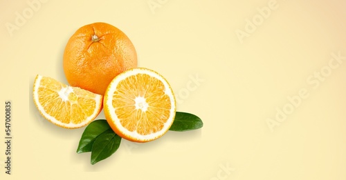 Tasty ripe fresh juicy Orange fruits