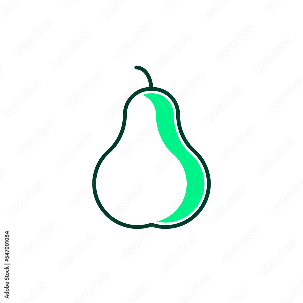 Pear outline icon. Sign for mobile concept and web design. Healthy fruit. Pear outline vector icon isolated. Symbol, logo illustration. Pear outline icon. Sign for mobile concept and web design. Healthy fruit. Pear outline vector icon isolated. Symbol, logo illustration.