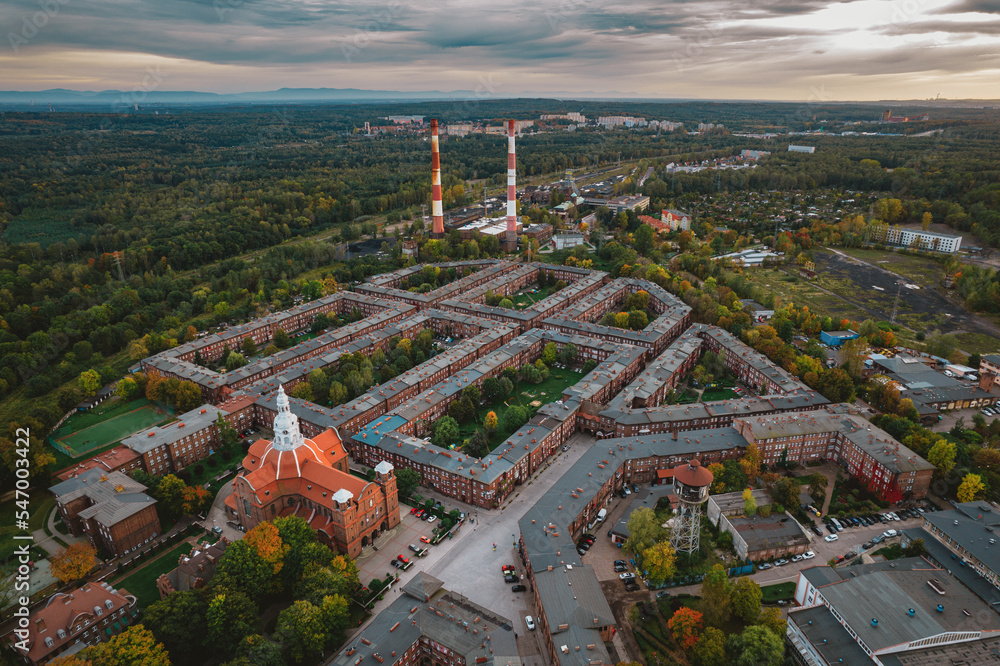 Katowice, Nikiszowiec, Familoki