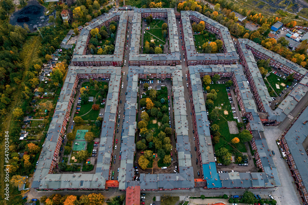 Katowice, Nikiszowiec, Familoki