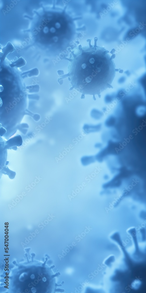Covid-19 Flu Cold RSV Covid Virus Molecule Covid-19 Flu Cold RSV Covid Virus Molecule