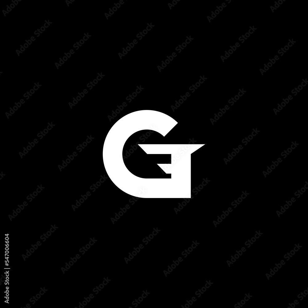Initial G letter logo vector design template. The letter G logo is suitable for business logos Initial G letter logo vector design template. The letter G logo is suitable for business logos