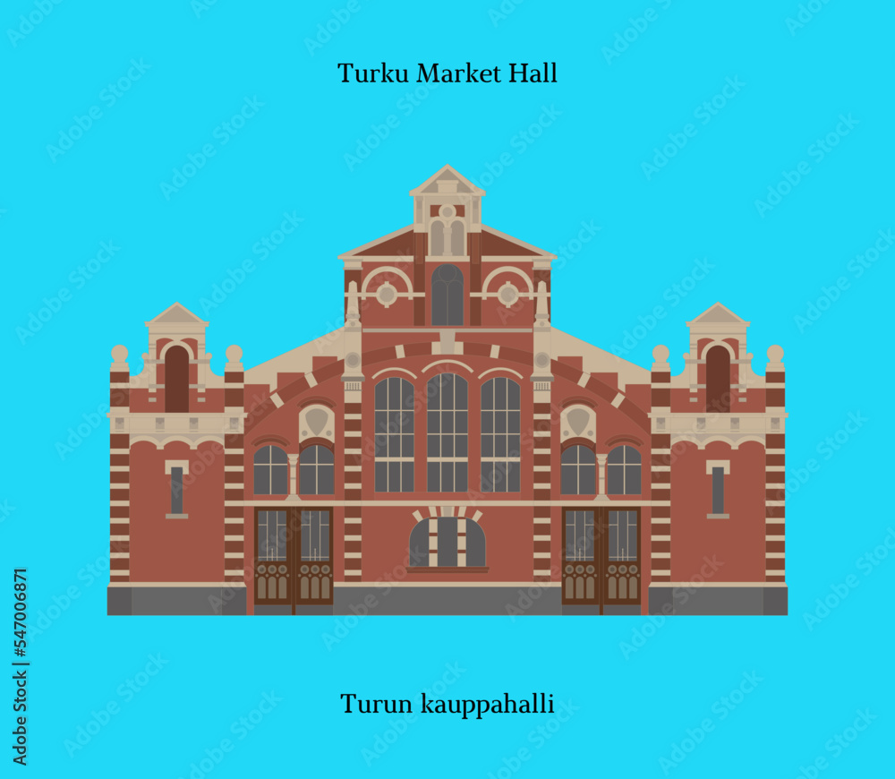 Turku Market Hall, Finland