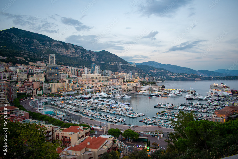 Yachts and boats in Marina Monte Carlo, Monaco