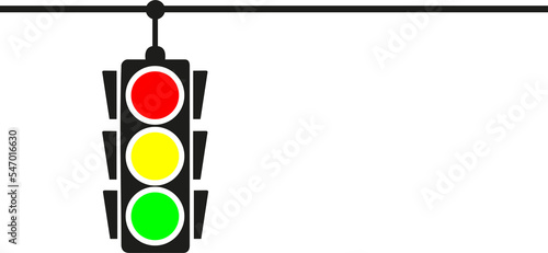 Hanging traffic light 