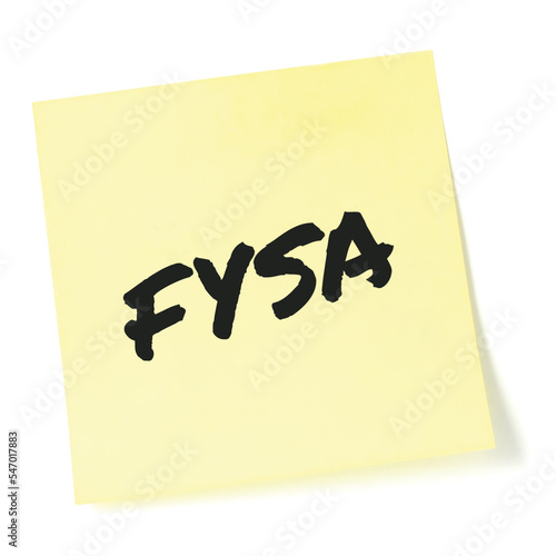 For your situational awareness acronym FYSA black marker written military initialism text, crucial current combat action environment conditions information report, actionable mission info photo