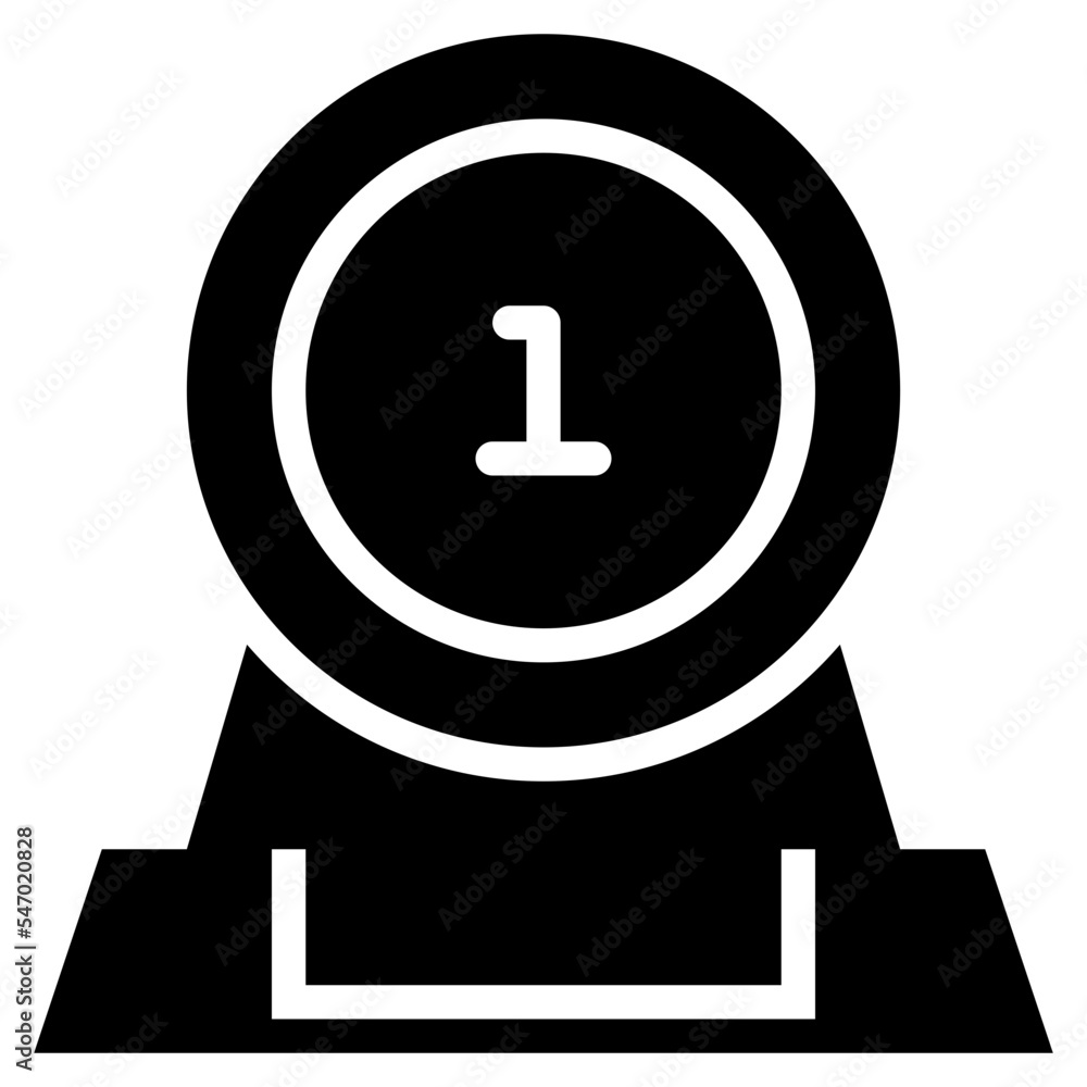 award prize gold trophy icon solid glyph award prize gold trophy icon solid glyph