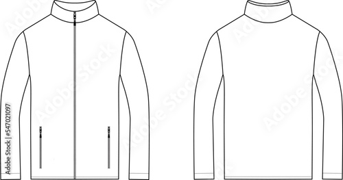 Track Jacket Blank