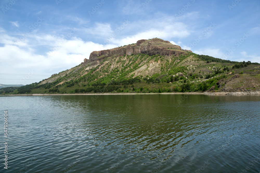 Landscape of Studen Kladenets Reservoir, Bulgaria