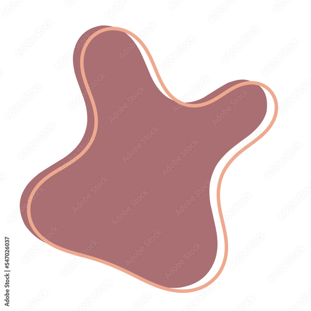 Aesthetic abstract Blob shape and line Aesthetic abstract Blob shape and line