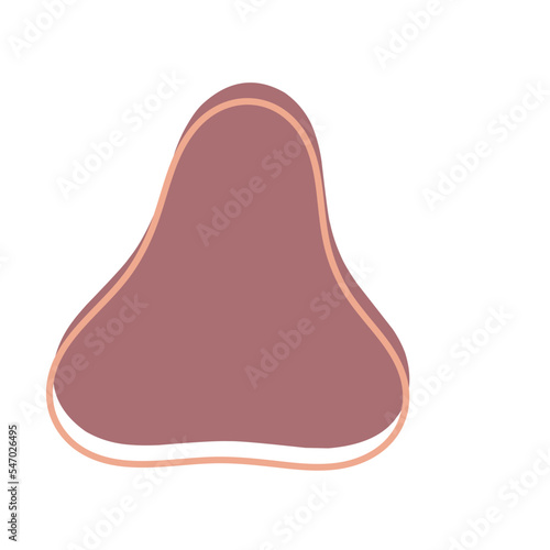 Aesthetic abstract Blob shape and line