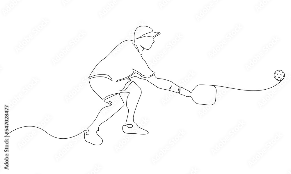 Attractive editable vector pickleball background design great for your digital resources print and others Attractive editable vector pickleball background design great for your digital resources print and others