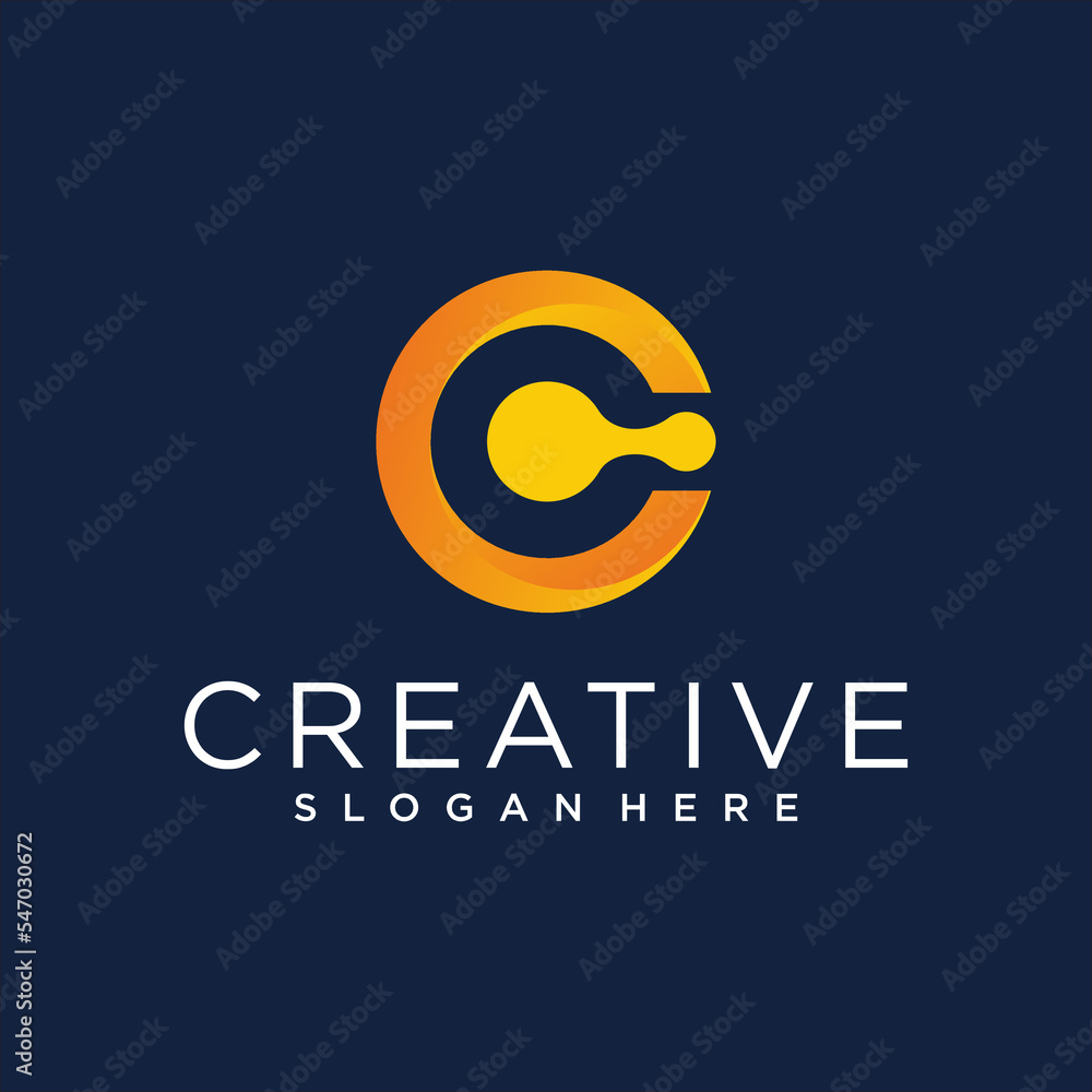 Letter C Logo Design Template