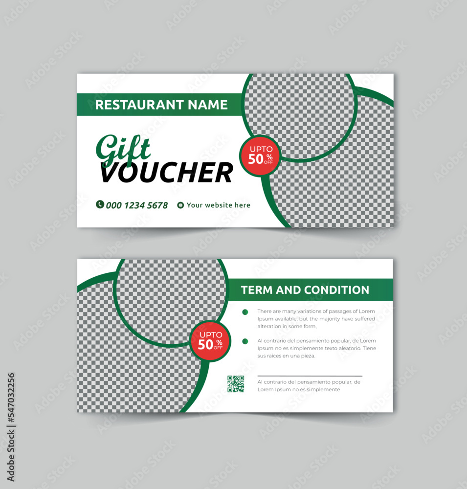 Restaurant Food Voucher, Food Gift Voucher, Restaurant Gift Voucher