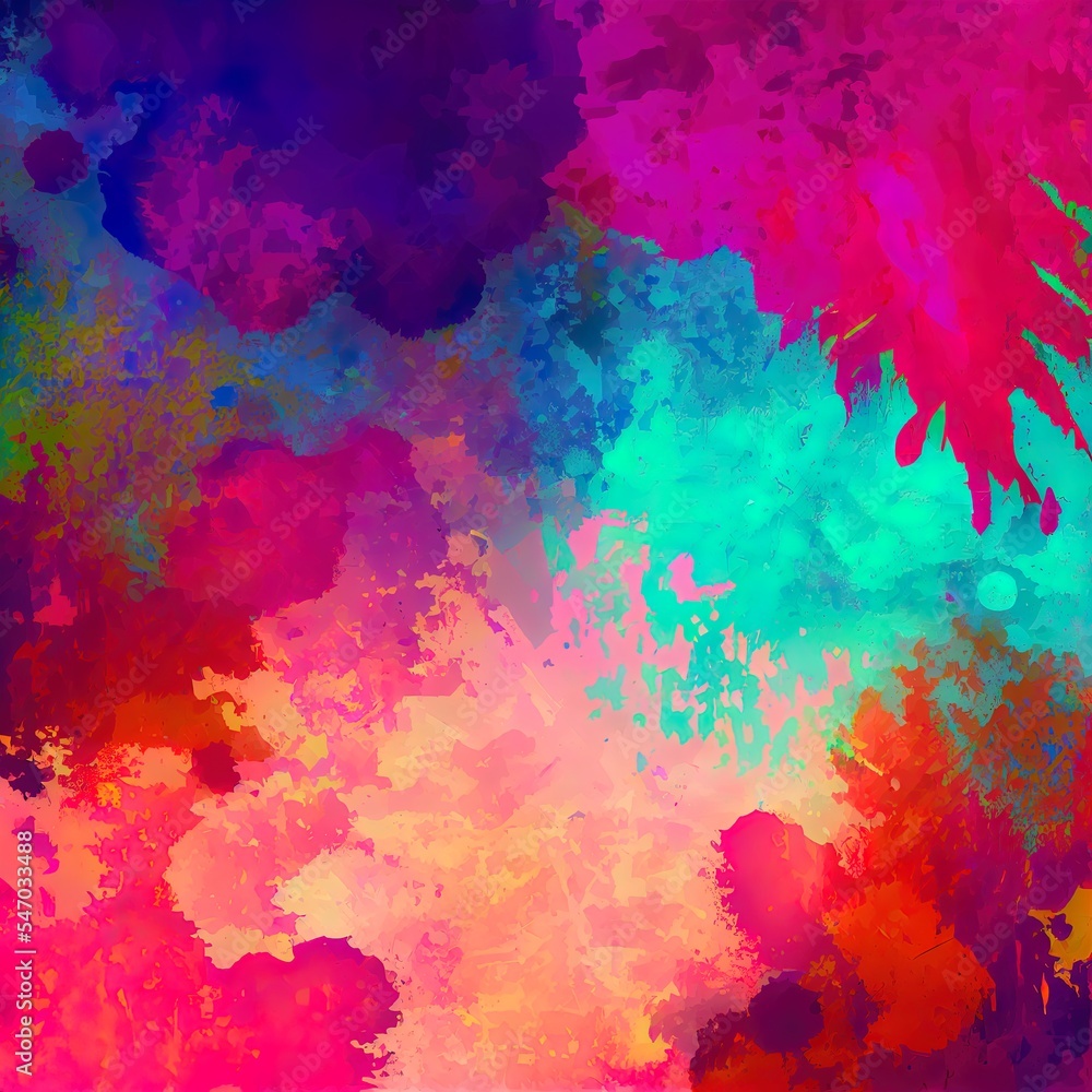digital painted abstract design,colorful grunge texture,gradient background