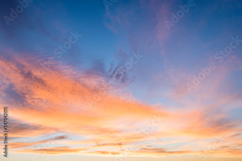 Intense sunset sky © TheLuxury