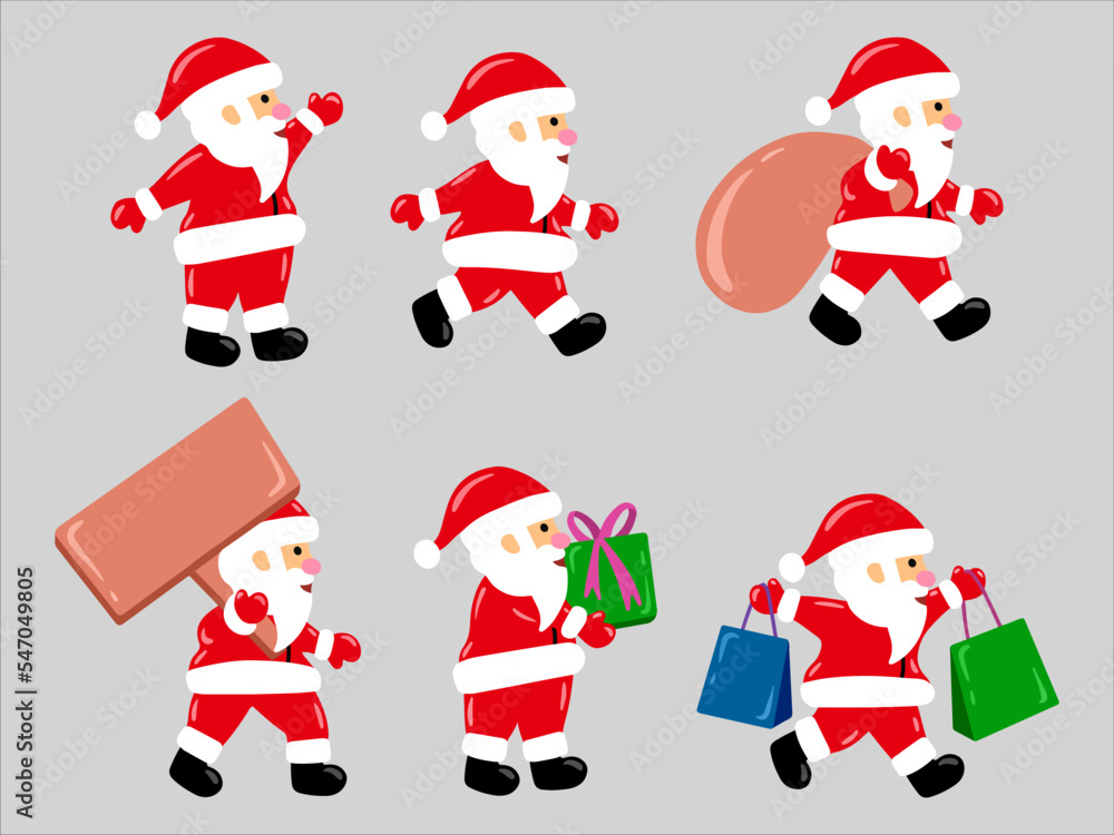 Christmas Santa Claus Set