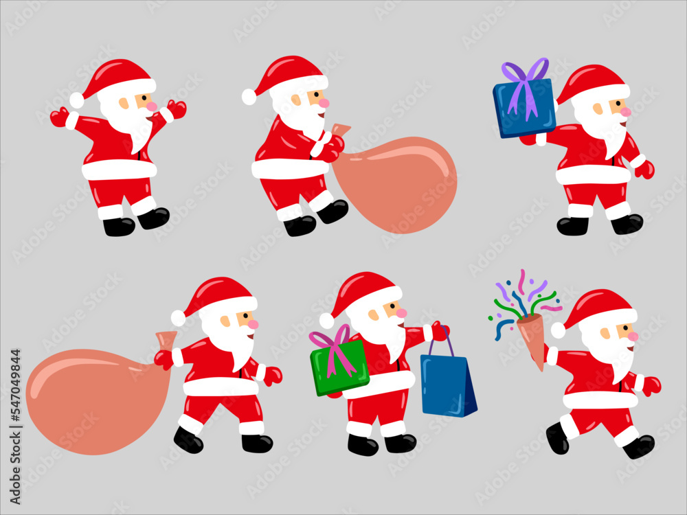 Christmas Santa Claus doodle Christmas Santa Claus doodle
