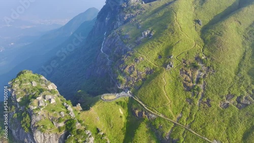 The early autumn scenery of Wugong Mountain Natural Scenic Area, Pingxiang, Jiangxi, China