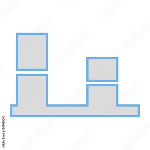 Educative, toy, baby icon