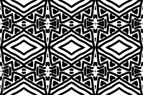 simple background. black and white seamless pattern