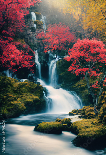 Red Leaf Falls