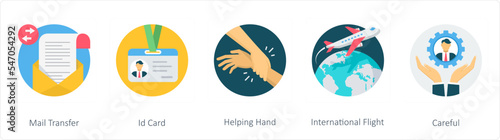 mail transfer, id card