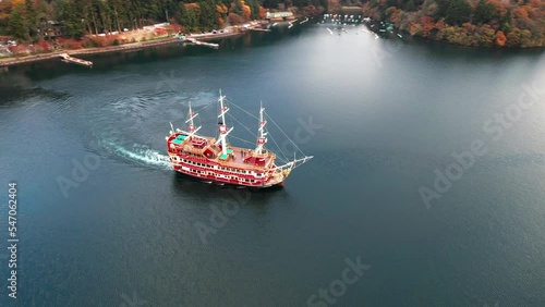 芦ノ湖 ドローン空撮動画