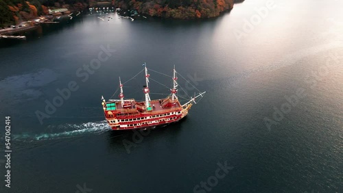 芦ノ湖 ドローン空撮動画