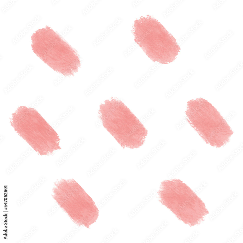 Watercolor Abstract Shape Pattern Watercolor Abstract Shape Pattern