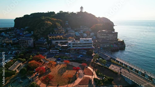 江ノ島 ドローン空撮